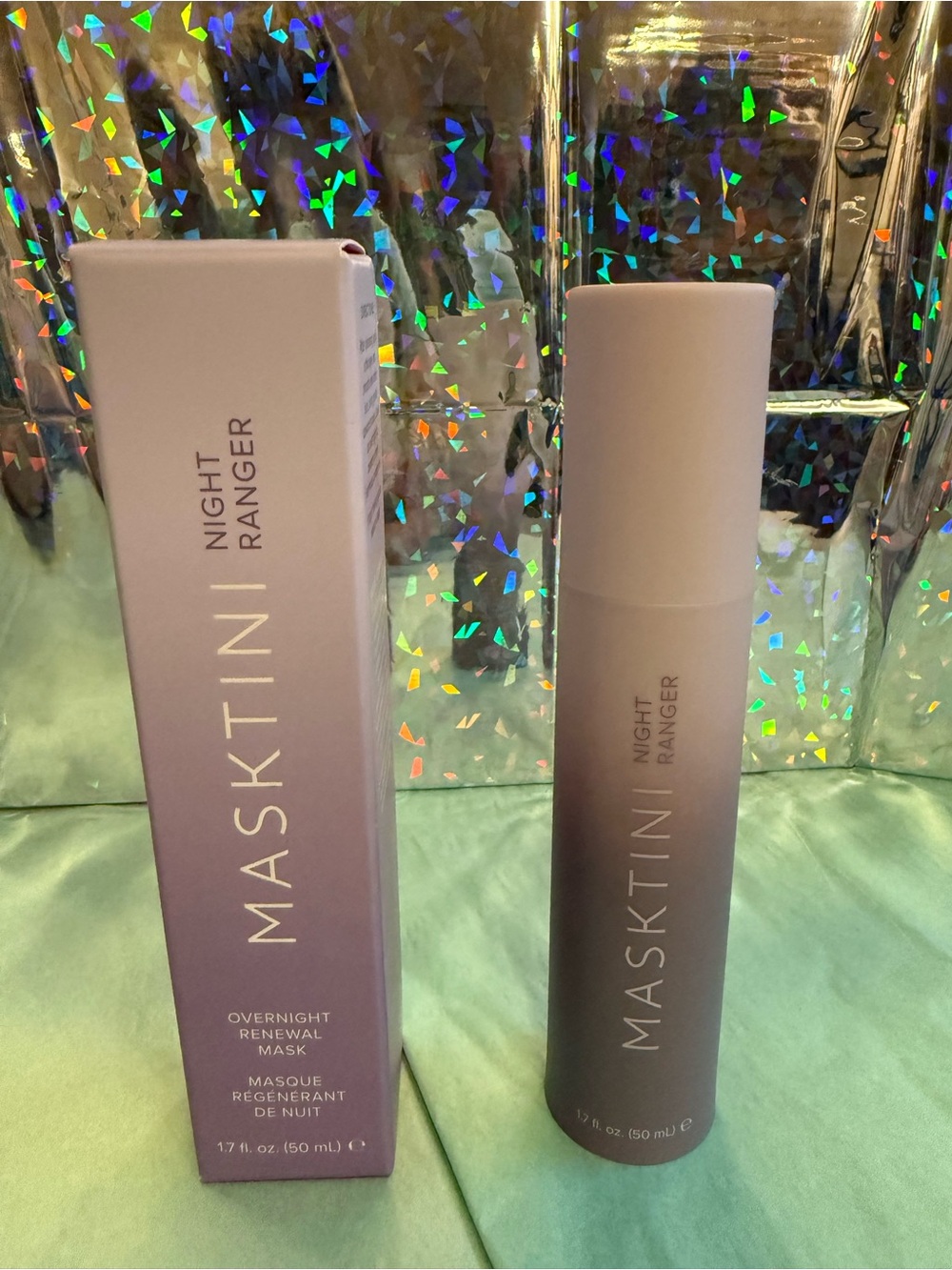 Masktini Night Ranger Overnight Renewal Mask — Lavender